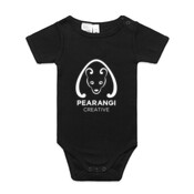 White logo - Mini-Me One-Piece