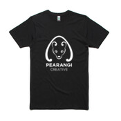 White logo - Unisex Organic Tee