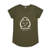 White logo - Womens Mali Tee